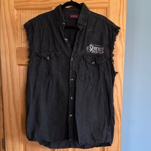 Sturgis Motorcycle Rally Black Sleeveless Shirt